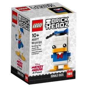 LEGO Disney BrickHeadz Donald Duck 40377 MICKEY MOUSE AND FRIENDS Retired